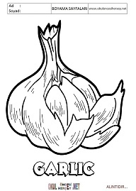 ingilizce boyama sayfaları